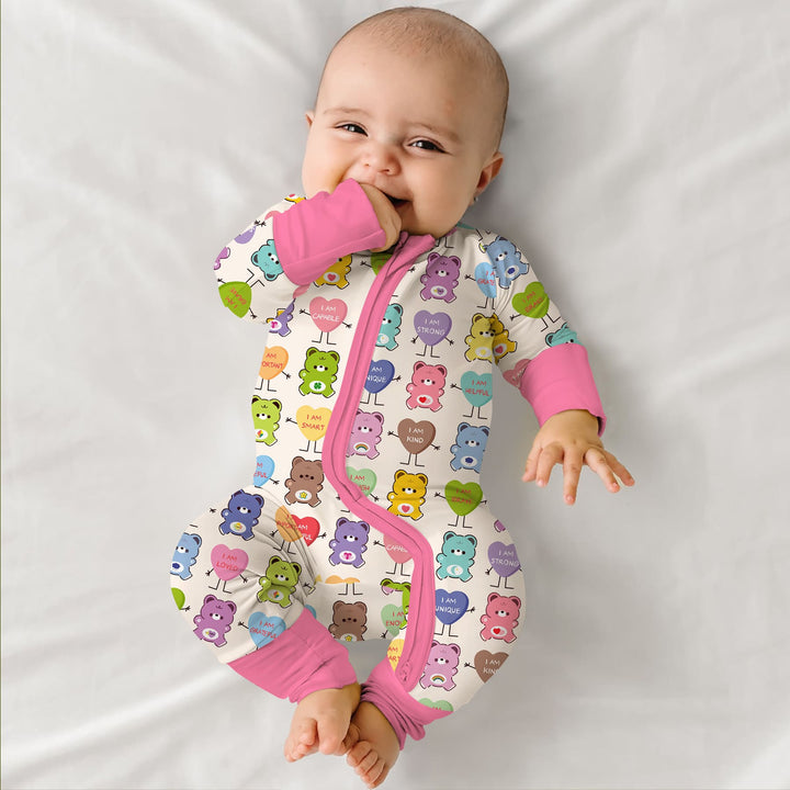 Rainbow Bears Affirmation Convertible Zippy