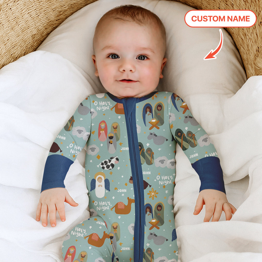 O Holy Night Custom Name Convertible Zippy