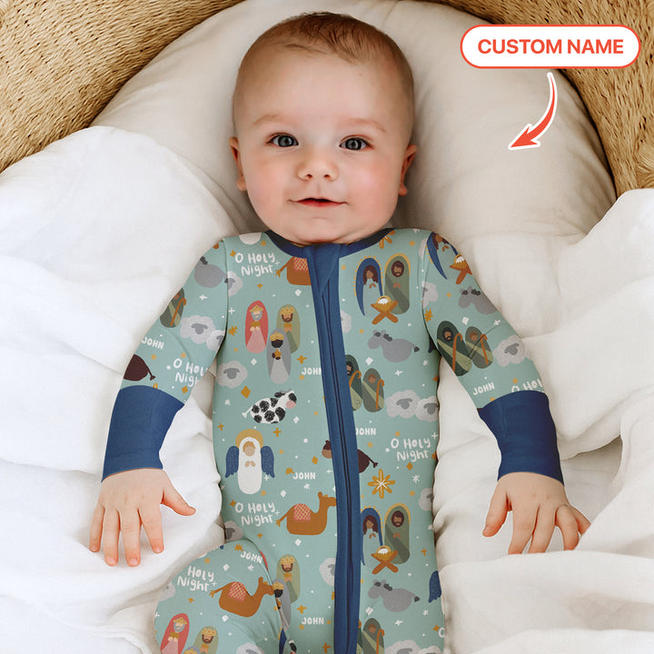 O Holy Night Custom Name Convertible Zippy