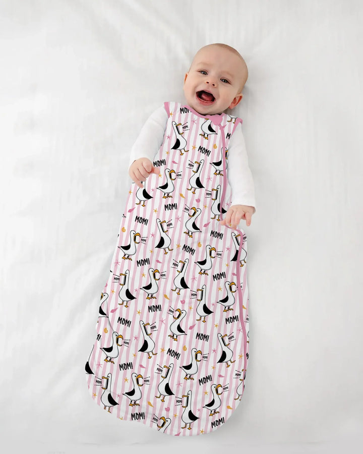 Seagull mom Mom MOM Bamboo Sleep Bag