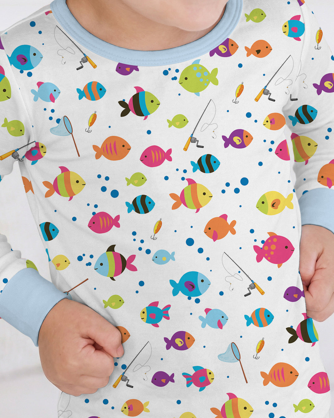 Conjunto de pijama de dos piezas de bambú con mangas largas, plantilla PERSONALIZADA