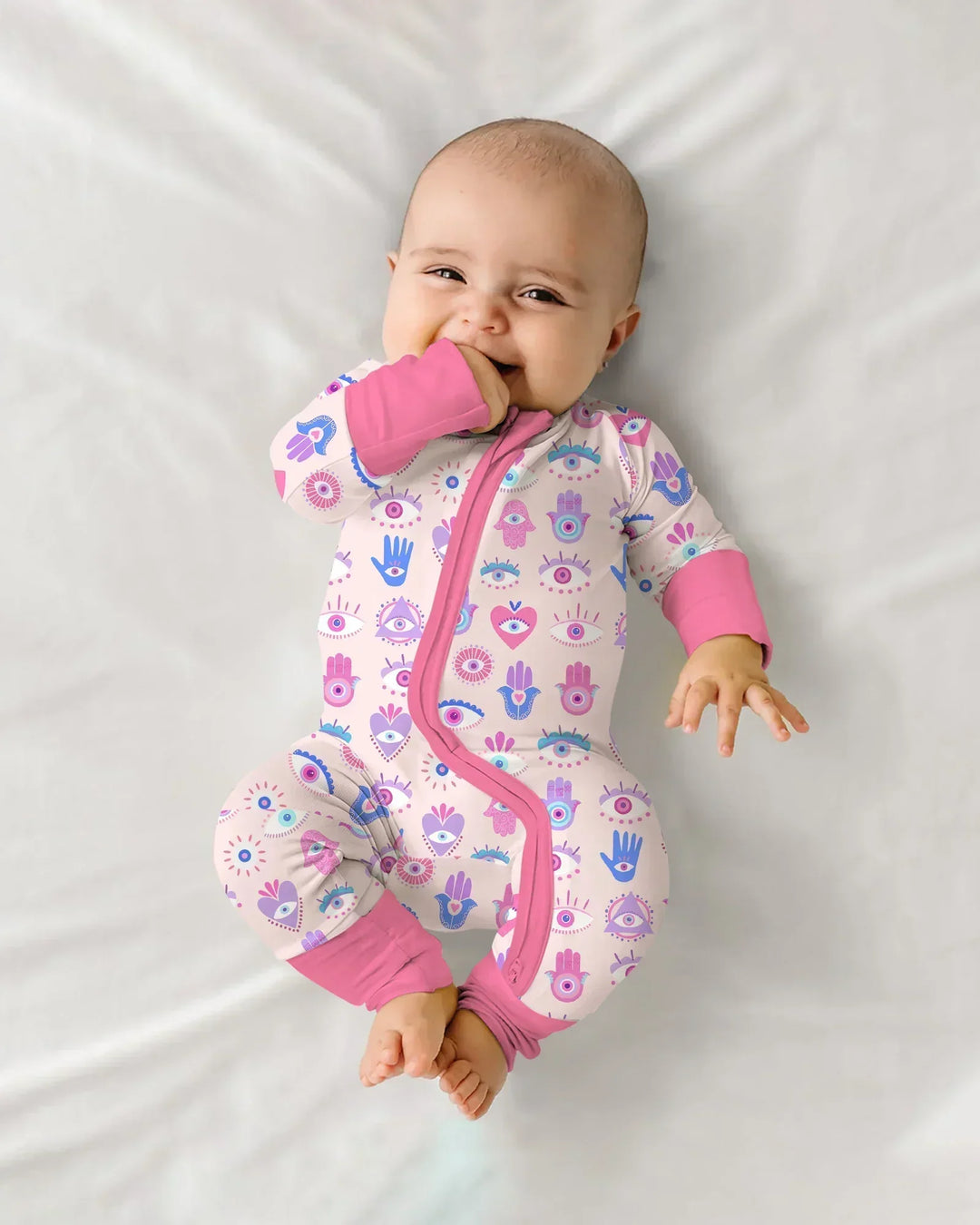 Gerippte Babykleidung mit individuellem Foto - Weich &amp; Skizzenhaft