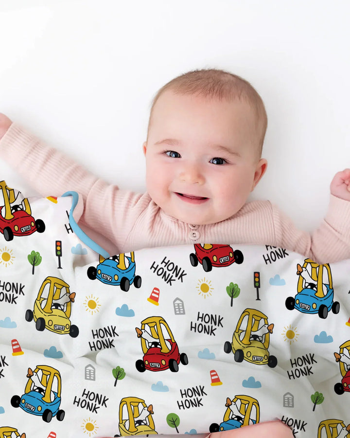 Honk Honk Silly Goose Bamboo Blanket