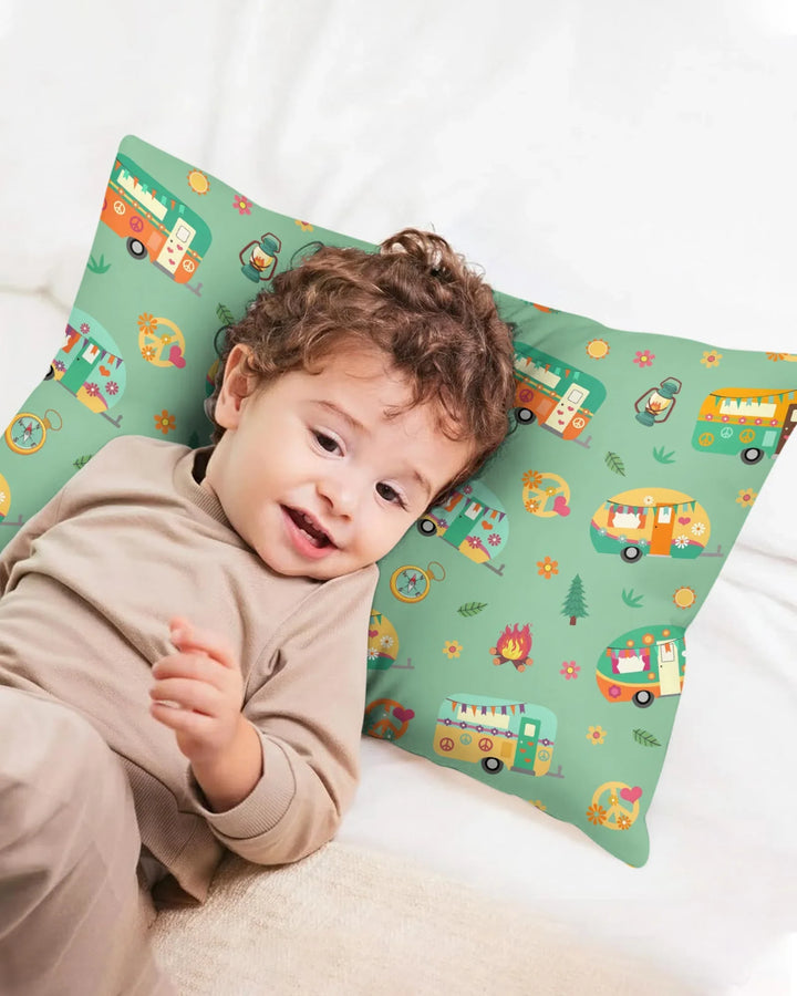 Happy Little Camper Bamboo Pillow Case