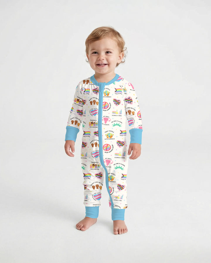 Gerippte Babykleidung mit individuellem Foto - Weich &amp; Skizzenhaft