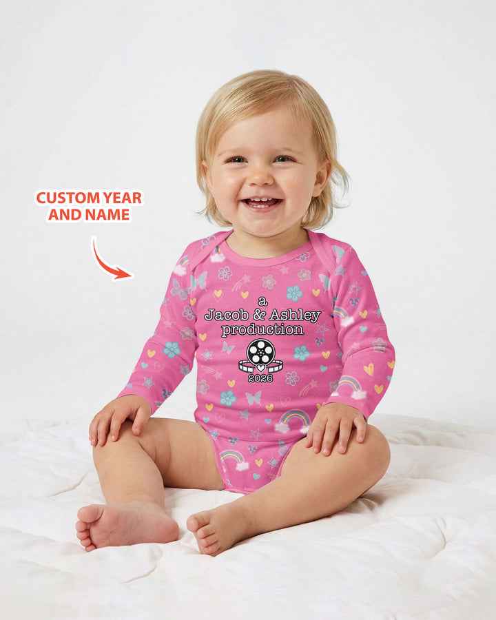 Baby Coming Soon Bamboo Bodysuit