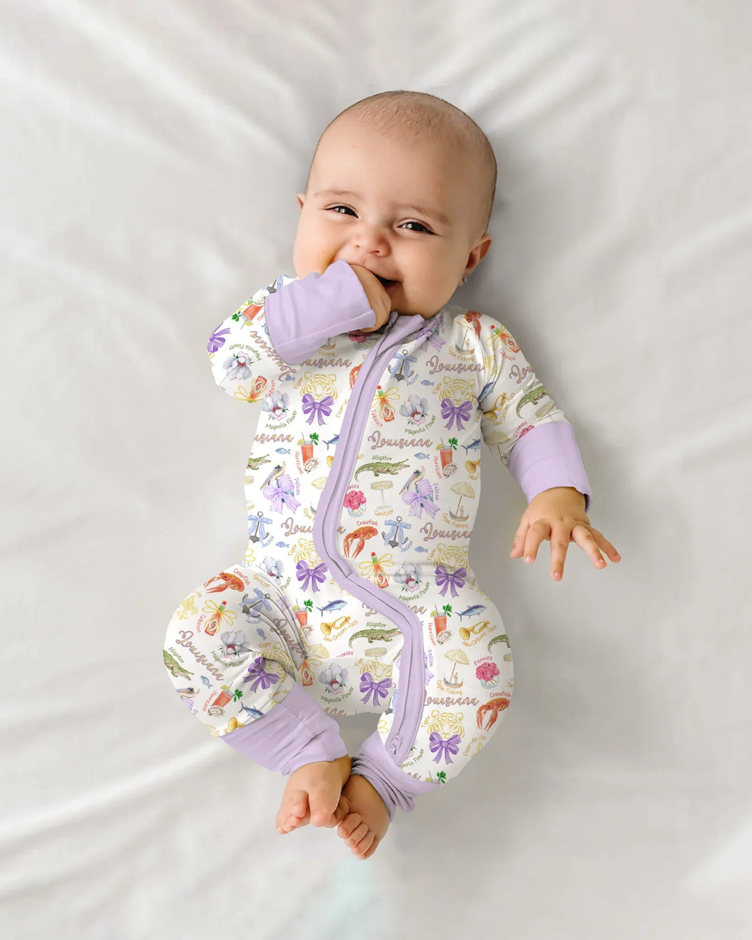 Gerippte Babykleidung mit individuellem Foto - Weich &amp; Skizzenhaft