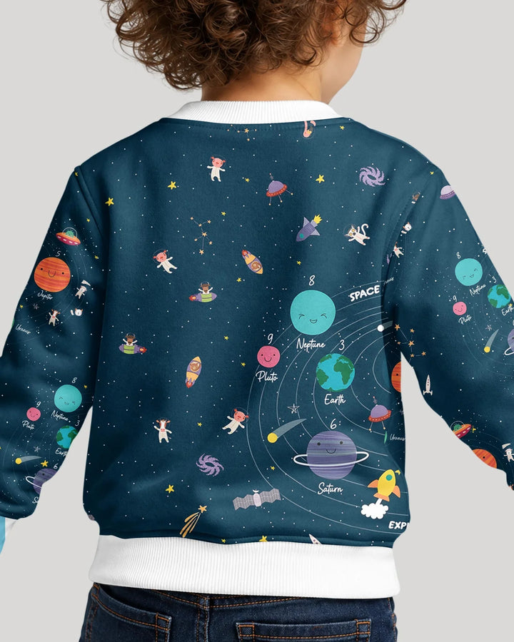 Solar System Explorers Bamboo Crewneck Sweatshirt