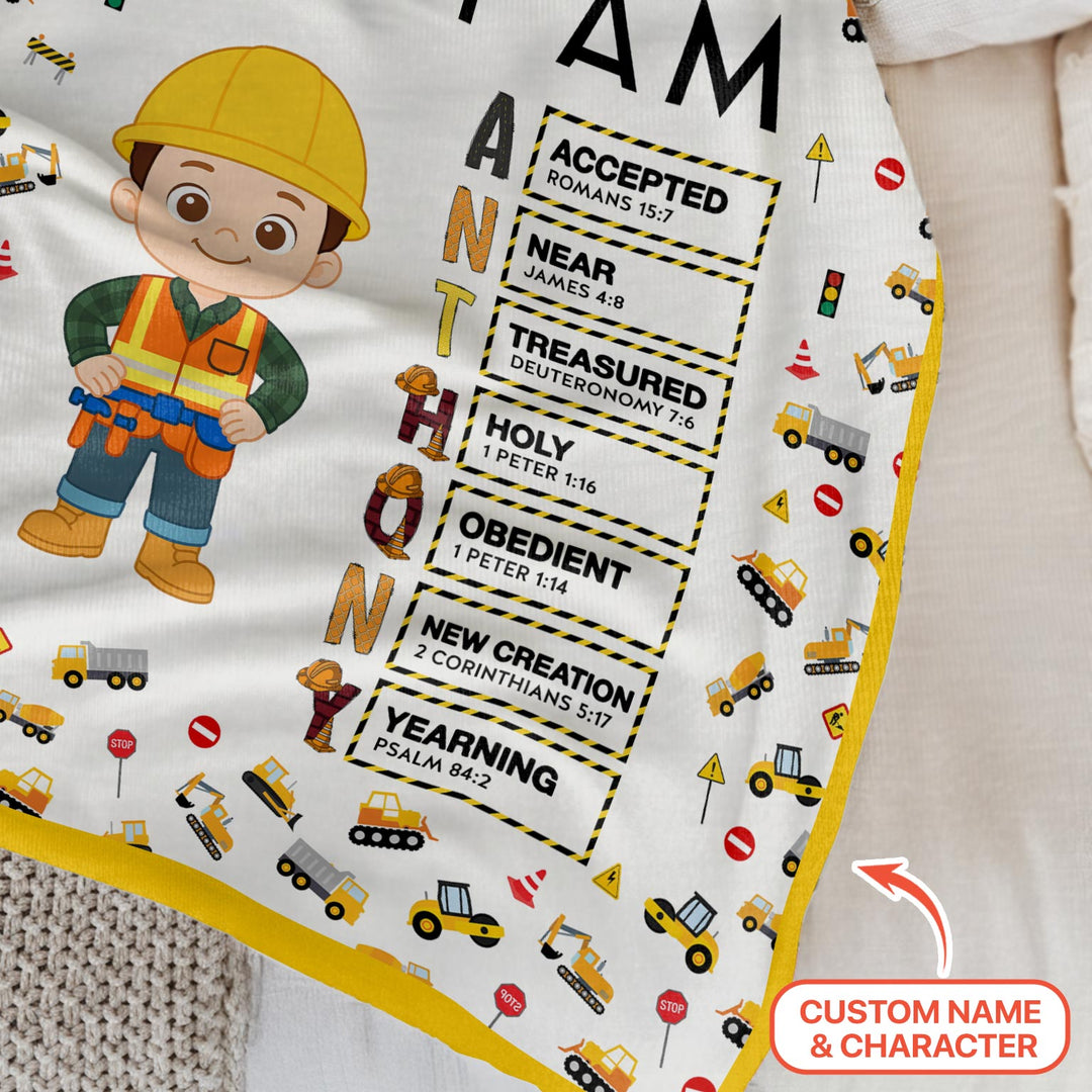 Vorlage für individuelle Kleinkinddecke