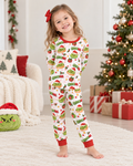 Grinchmas Dumpling Bamboo Two Piece Long Sleeve Pajama Set