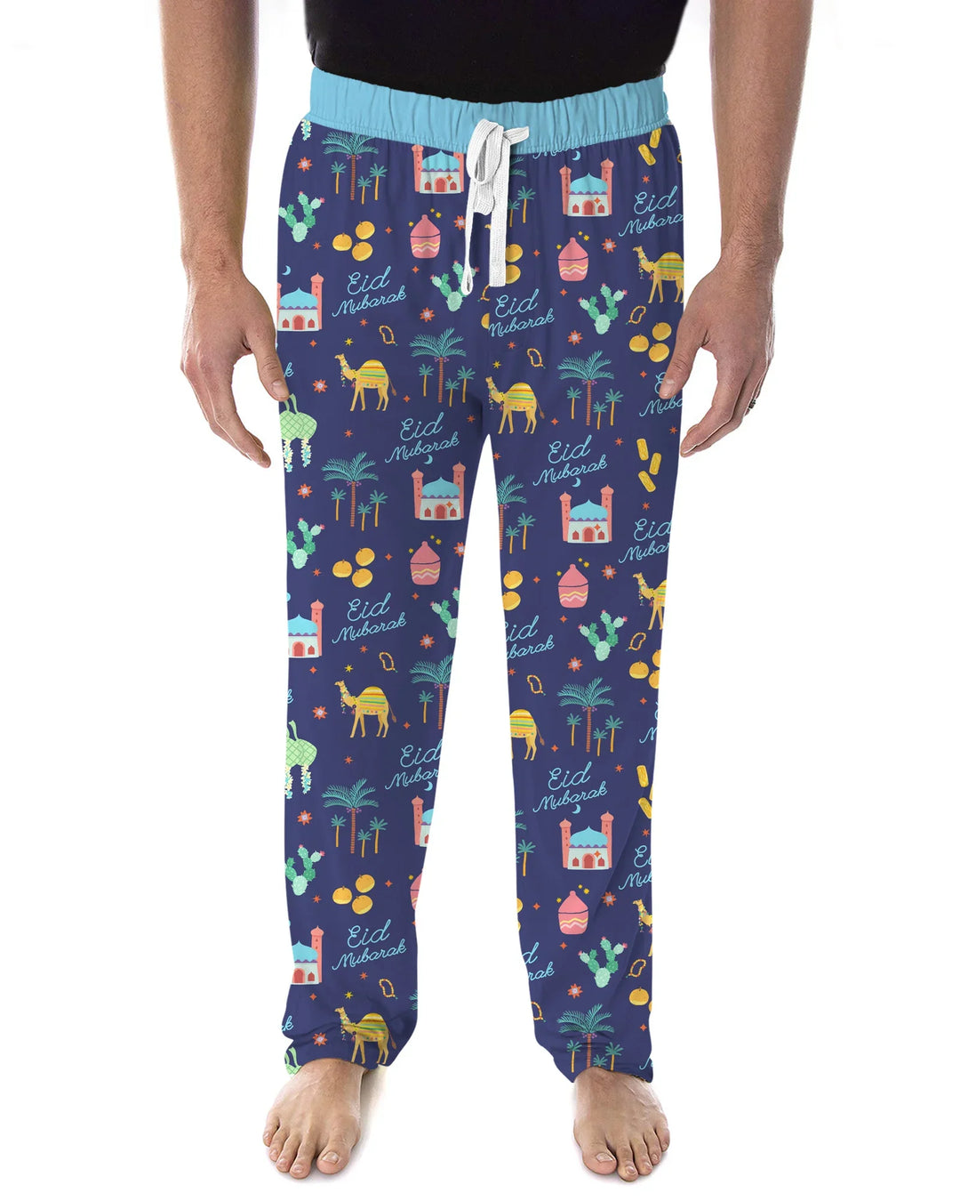 Eid Mubarak Matching Family Men's Pajama Set