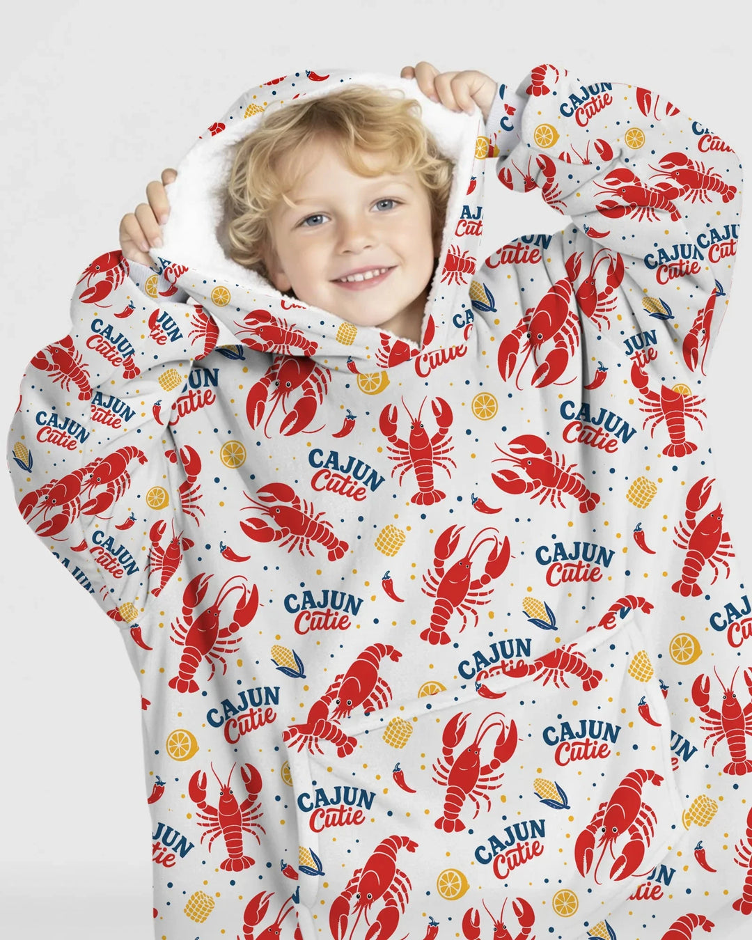 Cajun Cutie Wearable Bamboo Blanket Hoodie