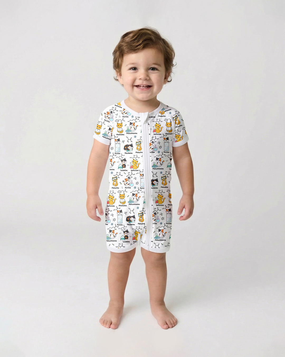 Biochemistry Cat  Bamboo Shorty Zippy