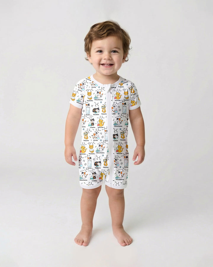 Biochemistry Cat  Bamboo Shorty Zippy