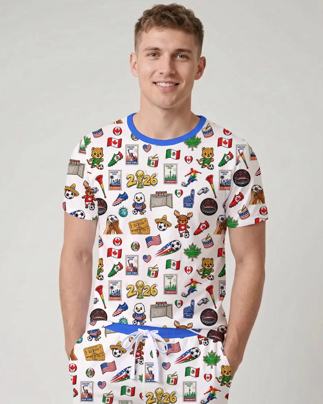 Conjunto de tractor de granja de bambú para hombres – Robusto y relajado