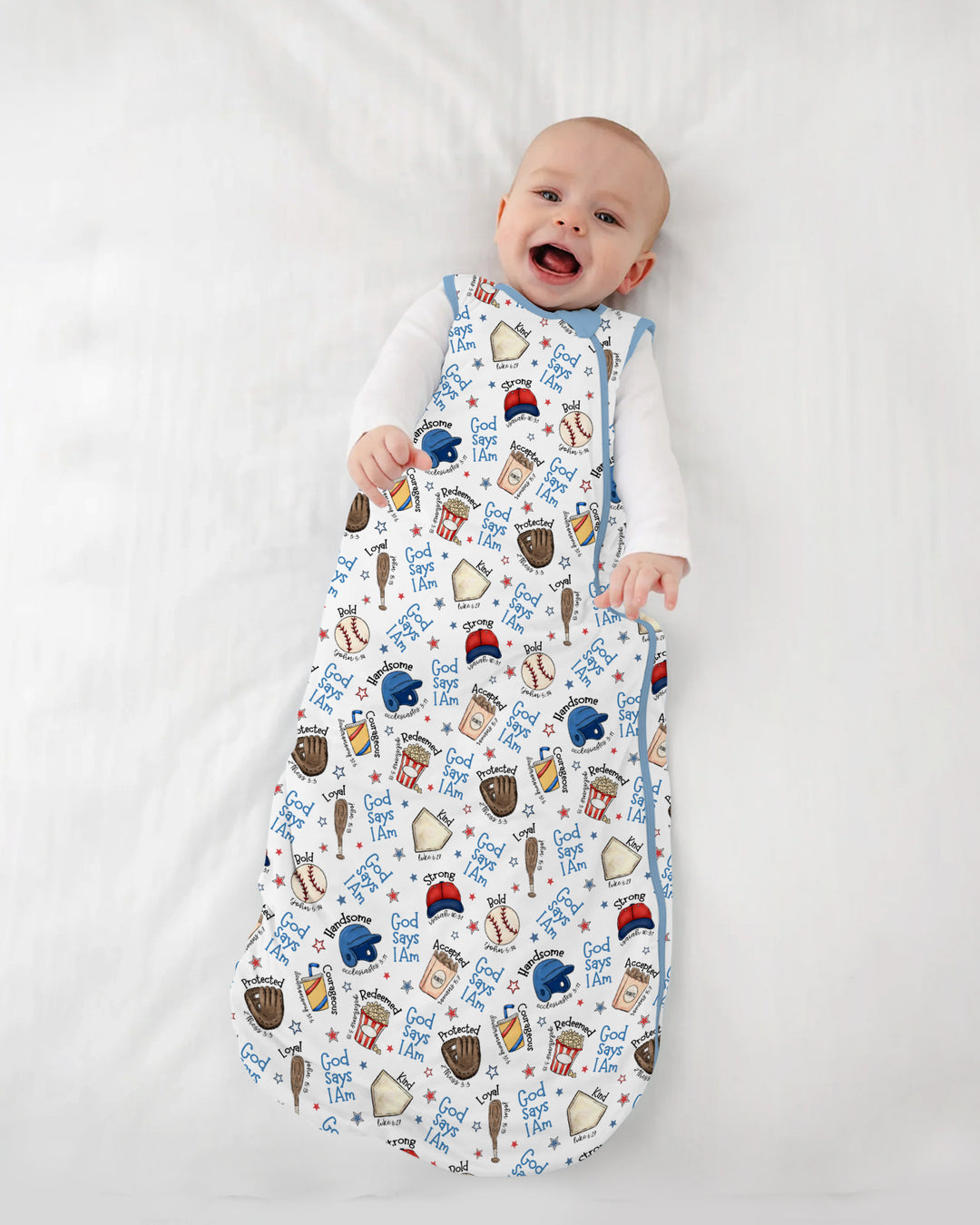 Christian Baseball Sleep Bag