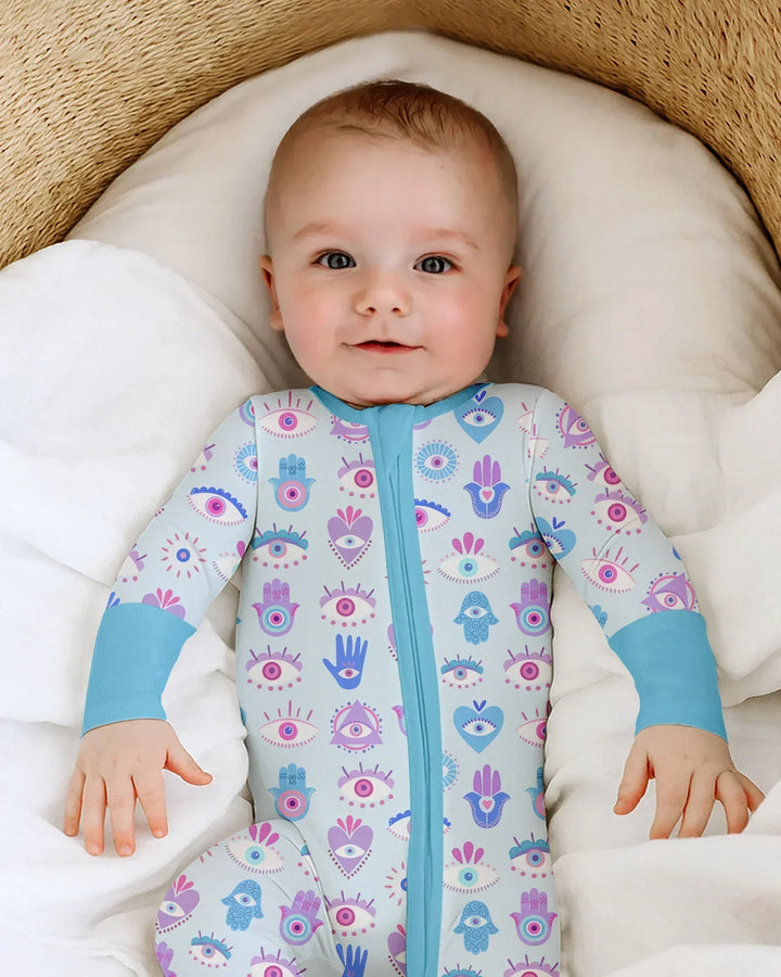 Gerippte Babykleidung mit individuellem Foto - Weich &amp; Skizzenhaft