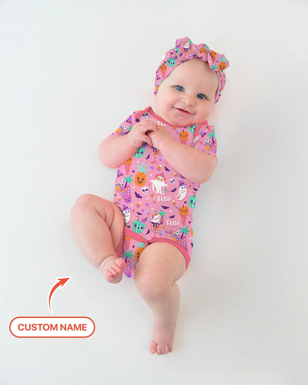 Summerween Doodles Bamboo Bodysuit