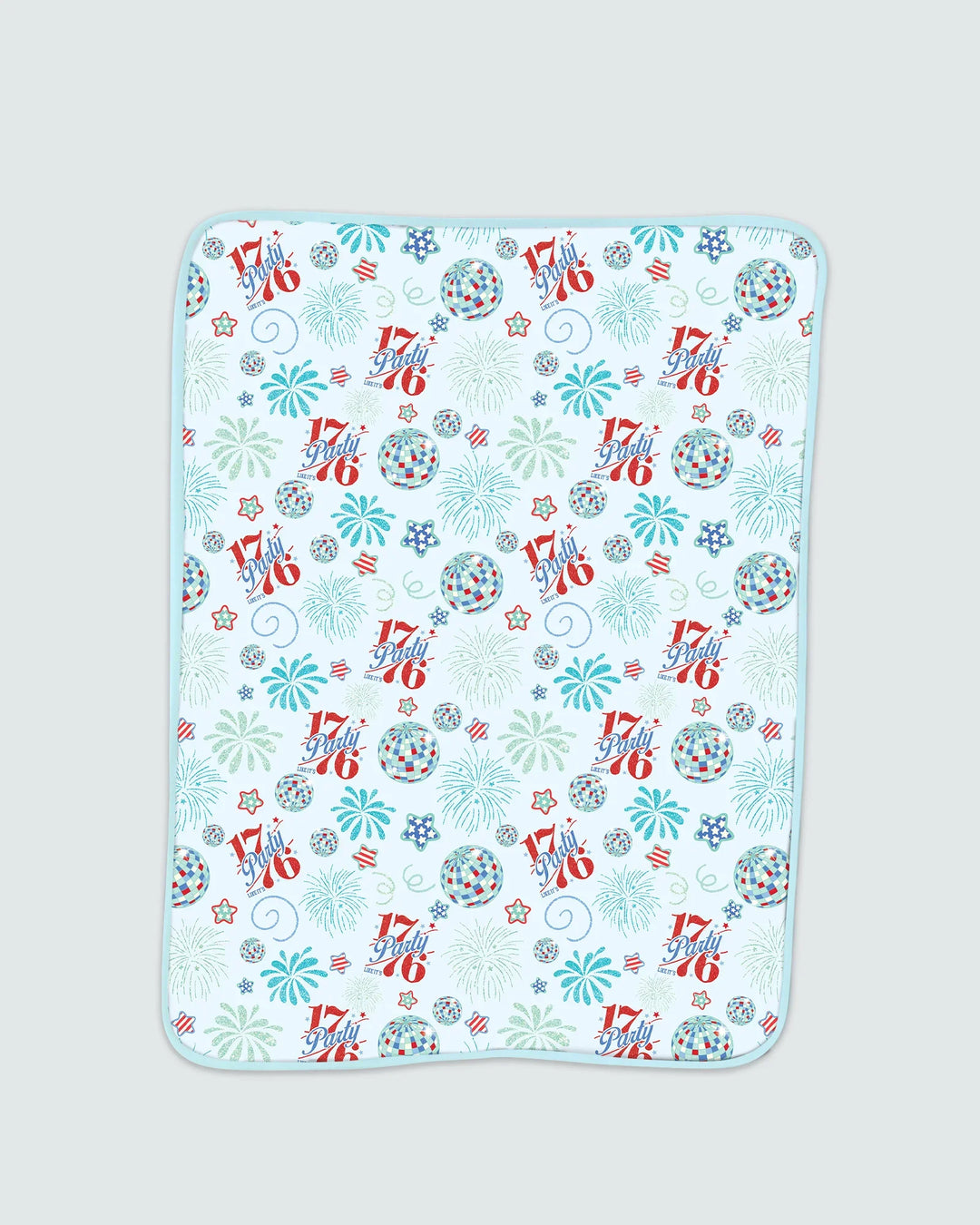 Land Of Free Family Matching Bamboo Blanket