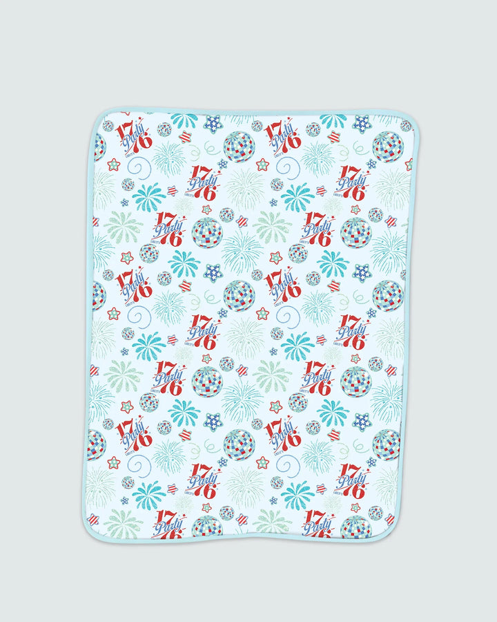 Land Of Free Family Matching Bamboo Blanket