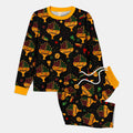 Conjunto de Pijama de Bambú para Hombre Luces de Kwanzaa
