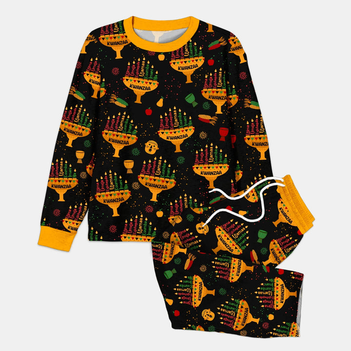 Happy Kwanzaa Men's Pajama Set