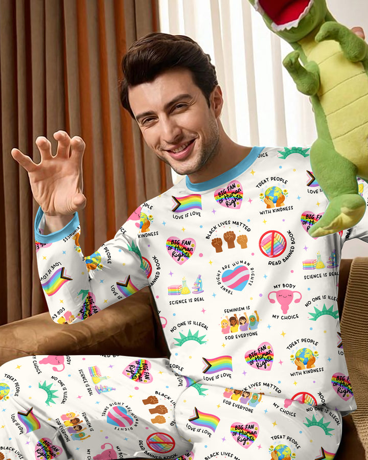 Vorlage Herren-Pyjama-Set
