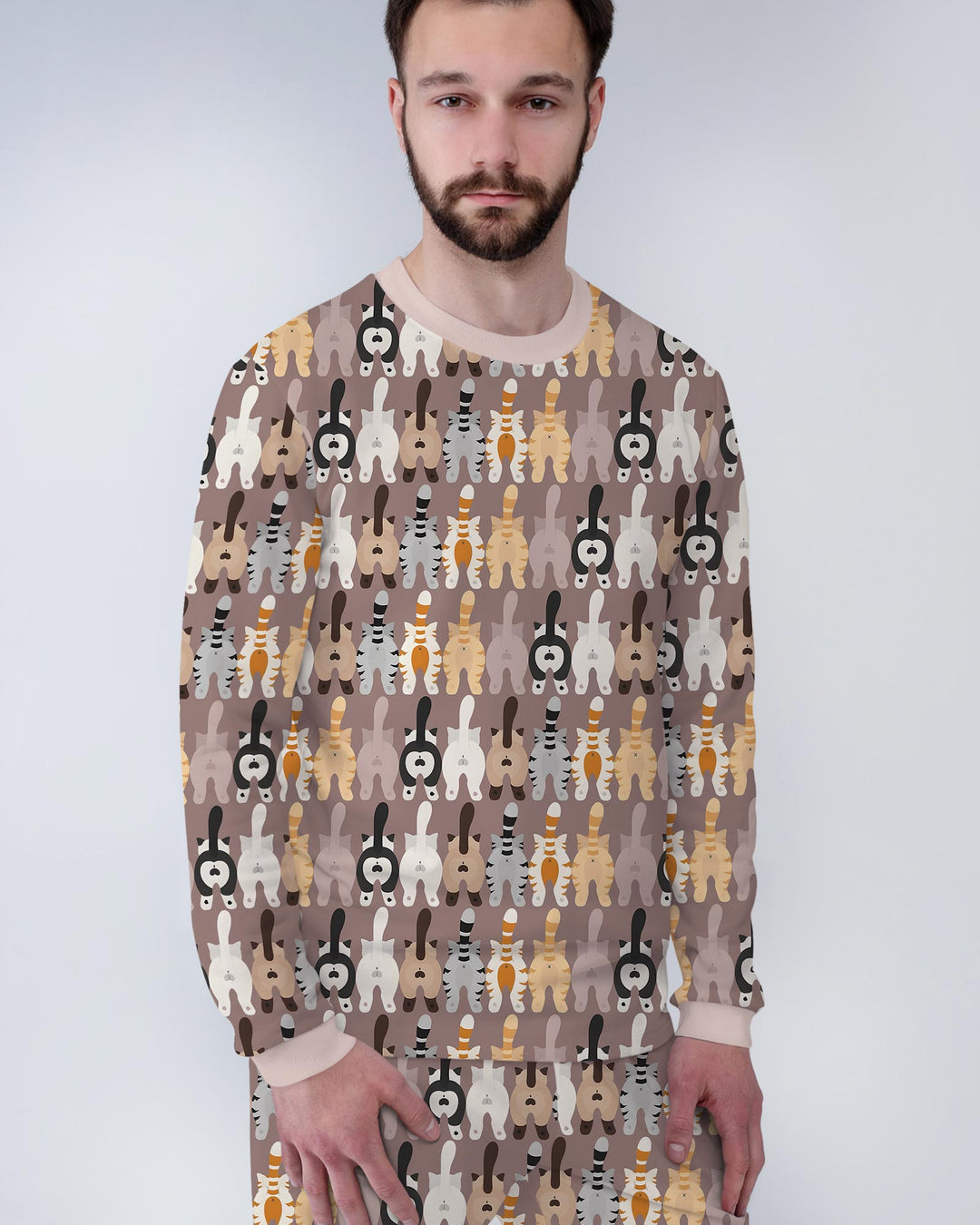 Cheeky Tails Men's Pajama Set