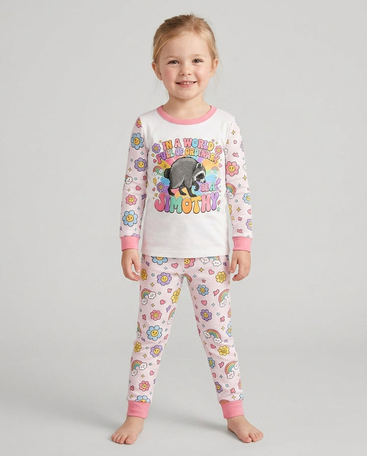 Be a Jimothy Bamboo Two Piece Long Sleeve Pajama Set