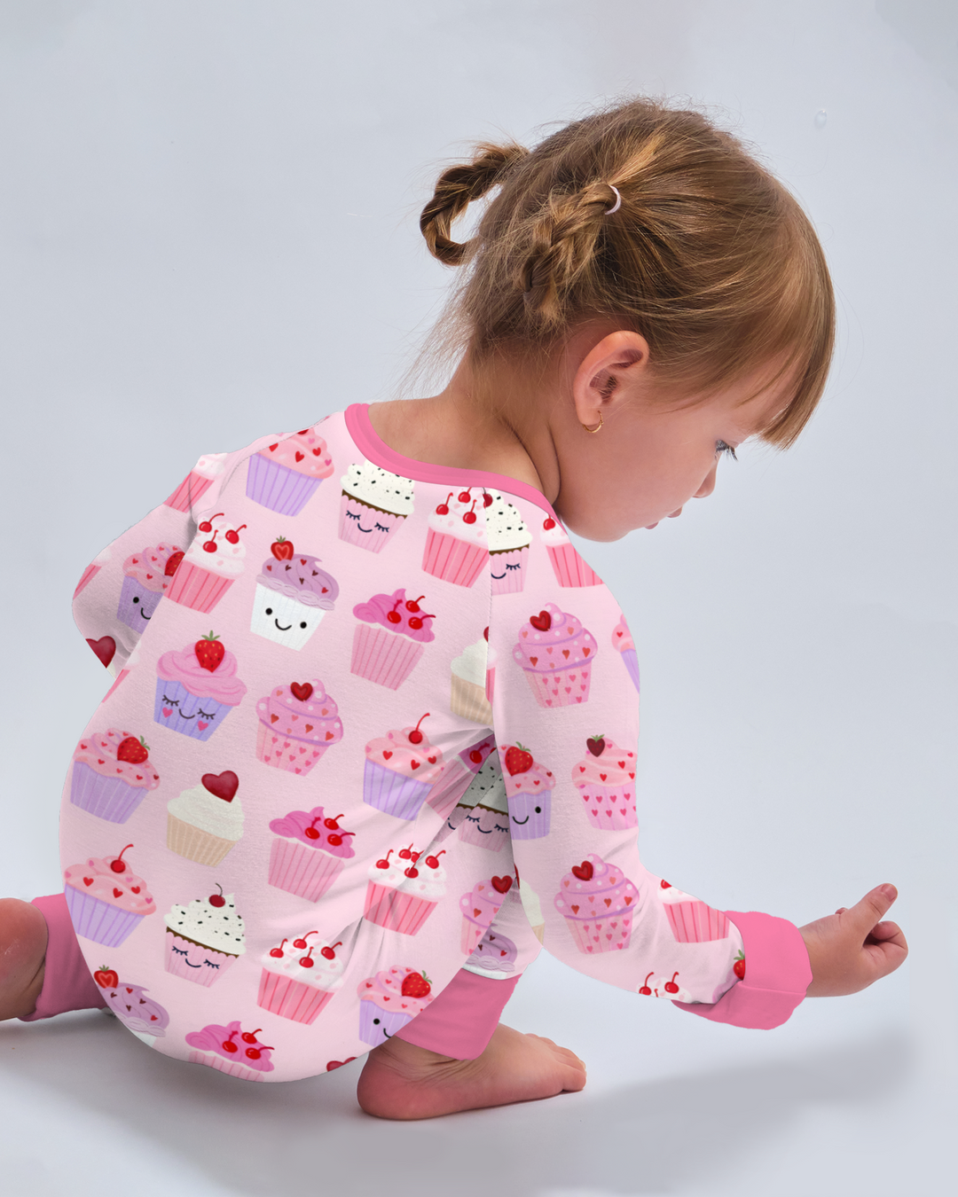 Gerippte Babykleidung mit individuellem Foto - Weich &amp; Skizzenhaft