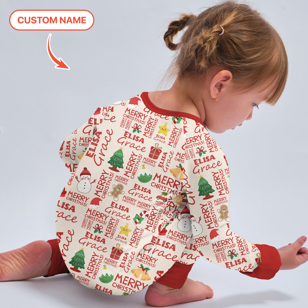 Gerippte Babykleidung mit individuellem Foto - Weich &amp; Skizzenhaft