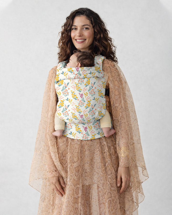 Soft Meadow Wildflower Garden Baby Carrier