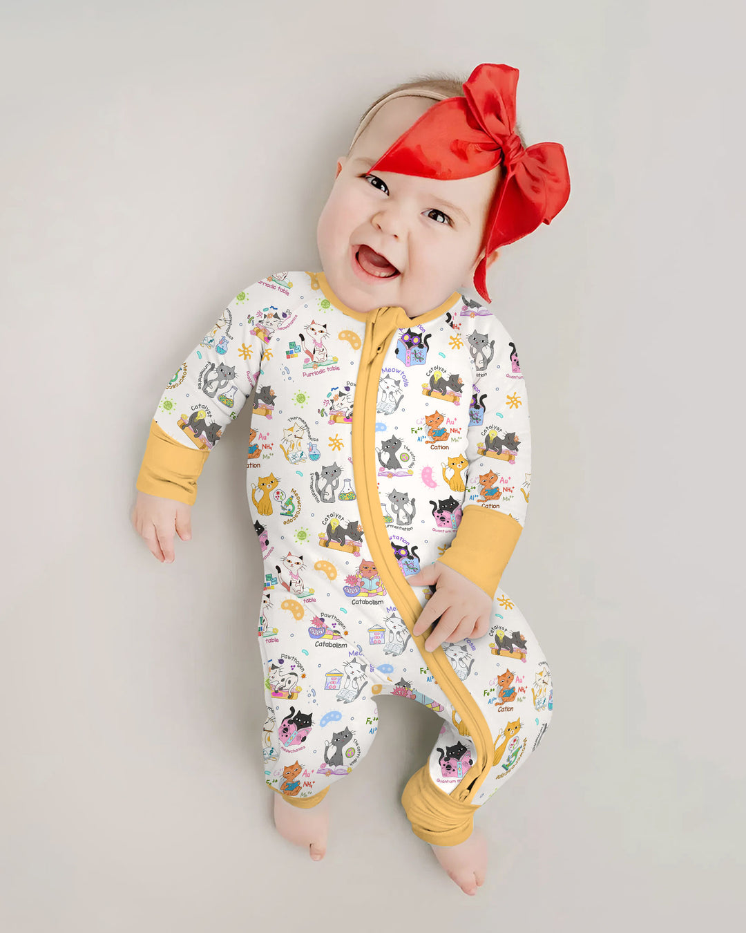 Gerippte Babykleidung mit individuellem Foto - Weich &amp; Skizzenhaft