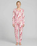Blushing Wildflowers Bamboo Women Pajama Set