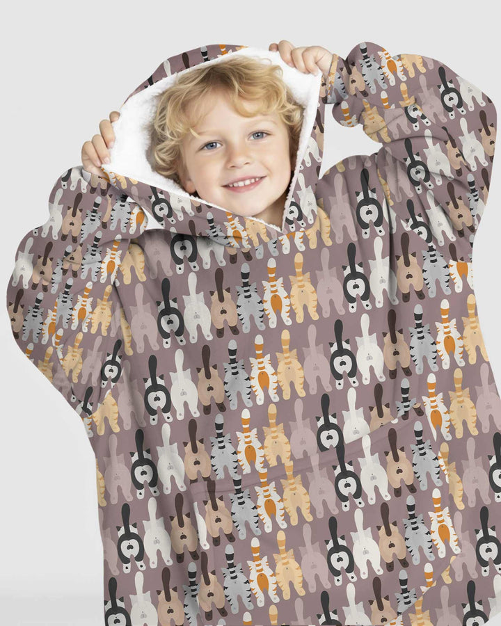 Cheeky Tails Bamboo Blanket Hoodie