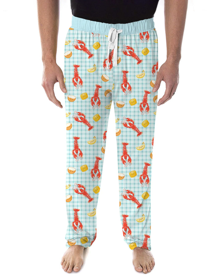 Preppy Crawfish Season Bamboo Men's Pajama Set
