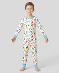Conjunto de pijama de dos piezas de bambú de manga larga a juego Mini Mystic Family