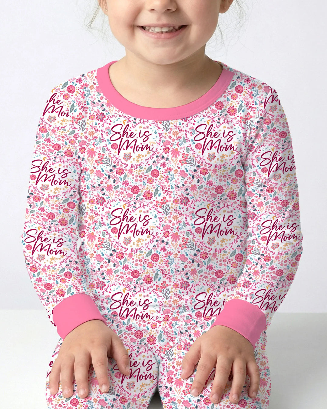 Zweiteiliges, kurzärmliges Pyjama-Set mit Marienkäfern