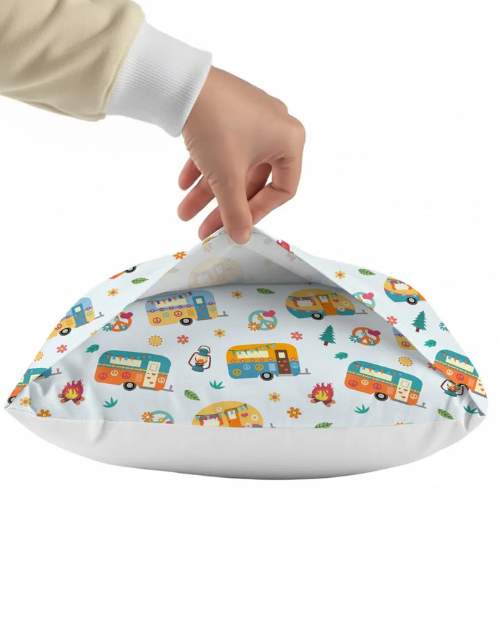 Happy Little Camper Bamboo Pillow Case