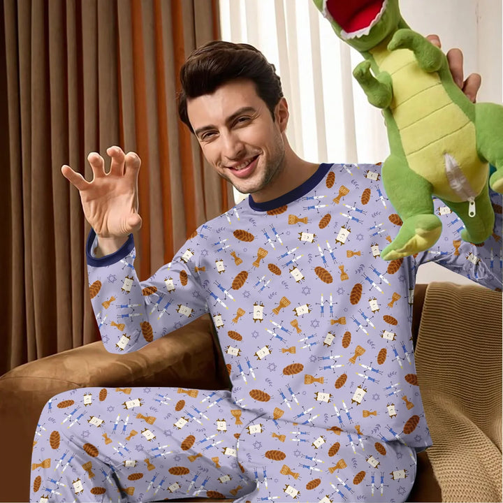 Vorlage Herren-Pyjama-Set