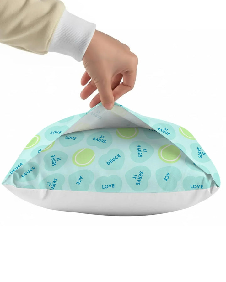 Tennis with Love Bamboo Pillow Case