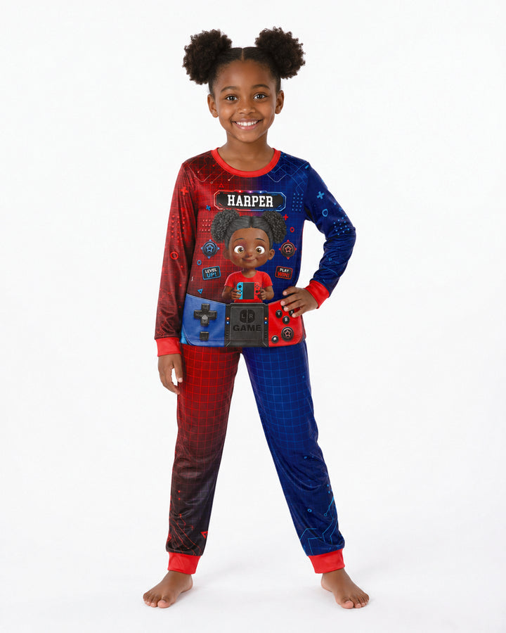 Game Controller Baby Bamboo Two Piece Long Sleeve Pajama Set