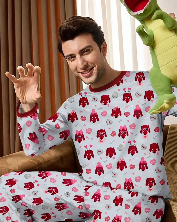 Vorlage Herren-Pyjama-Set