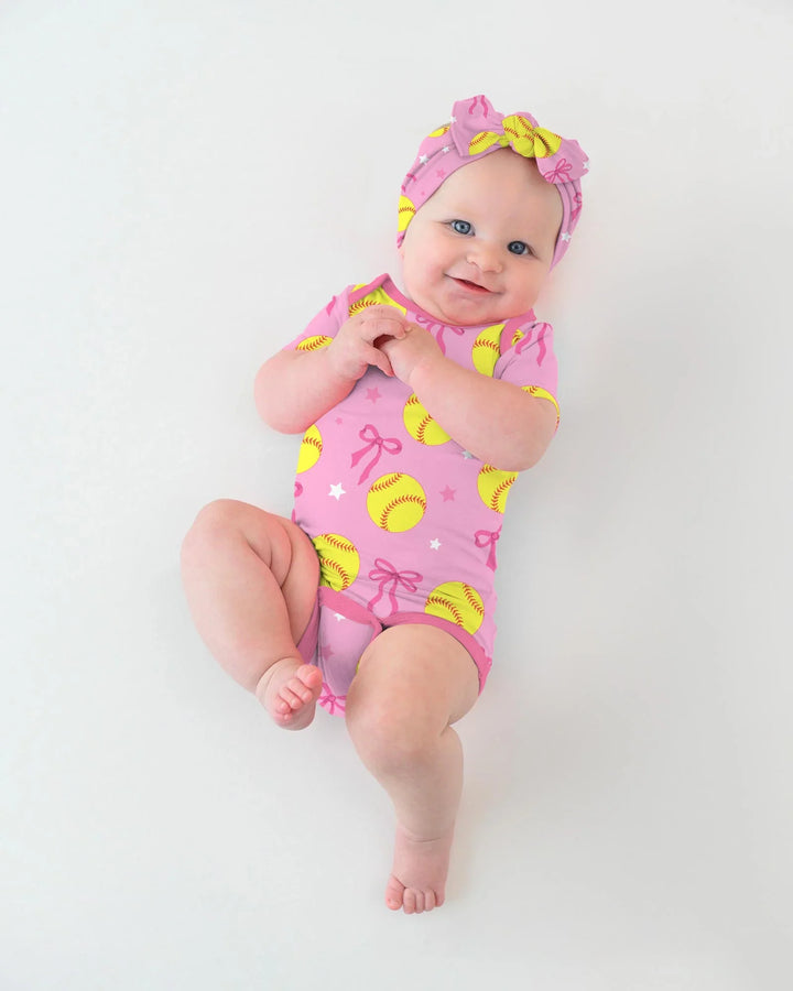 Softball Lovers Bamboo Bodysuit