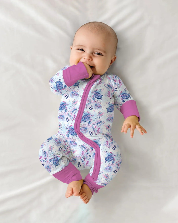Little Turtles Family Matching Bamboo Convertible Zippy