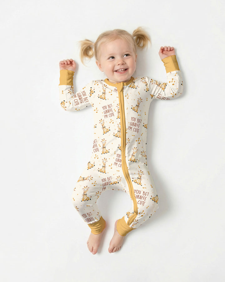 You Bet Giraffe I'm Cute Bamboo Convertible Zippy