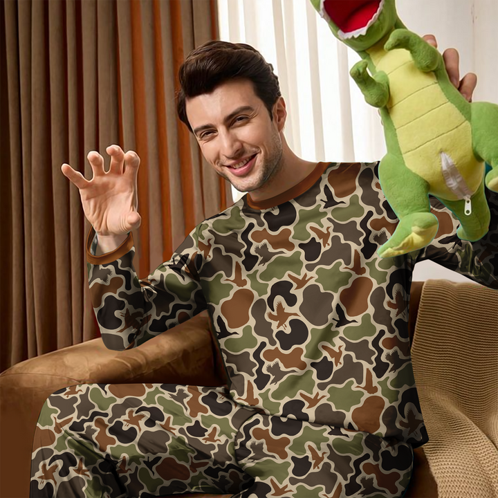 Mallard Hunting Men's Pajama Set