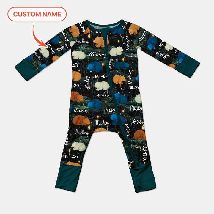 Gerippte Babykleidung mit individuellem Foto - Weich &amp; Skizzenhaft