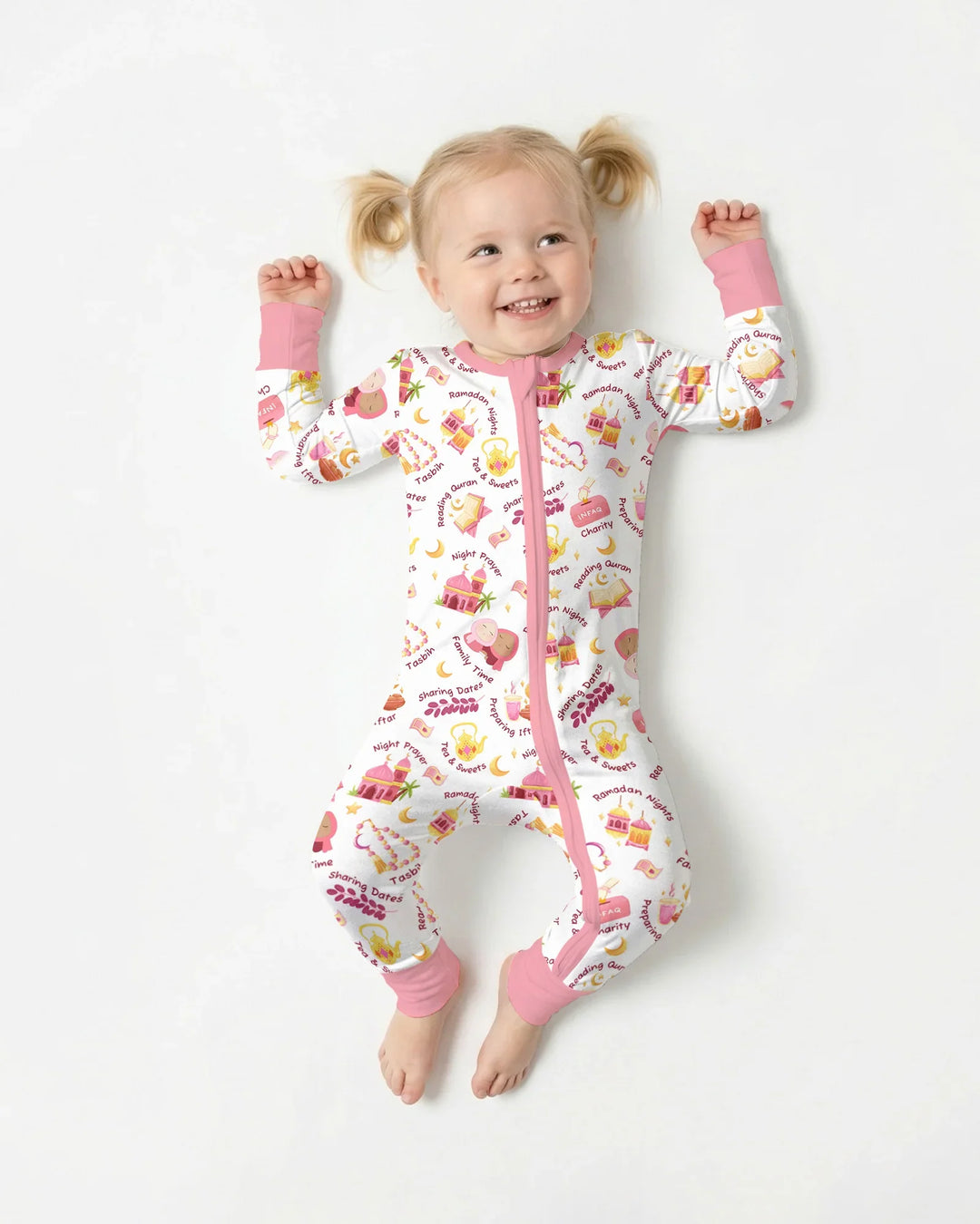 Ramadan Mubarak Matching Family Convertible Zippy