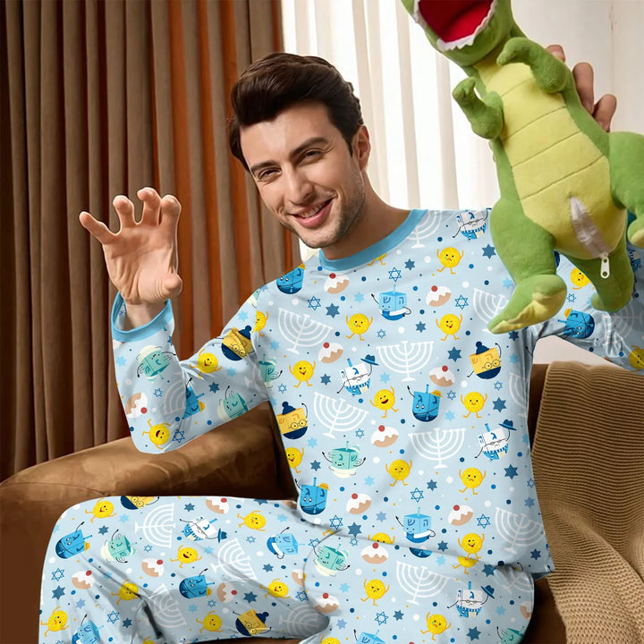 Vorlage Herren-Pyjama-Set